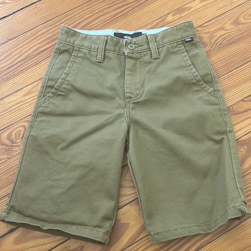 Boys Vans khaki shorts